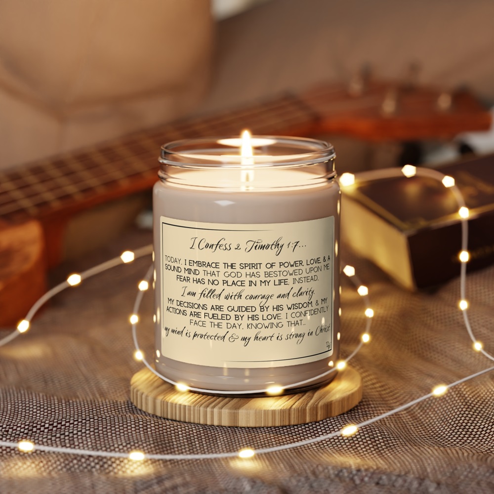 luxury bible verse candles