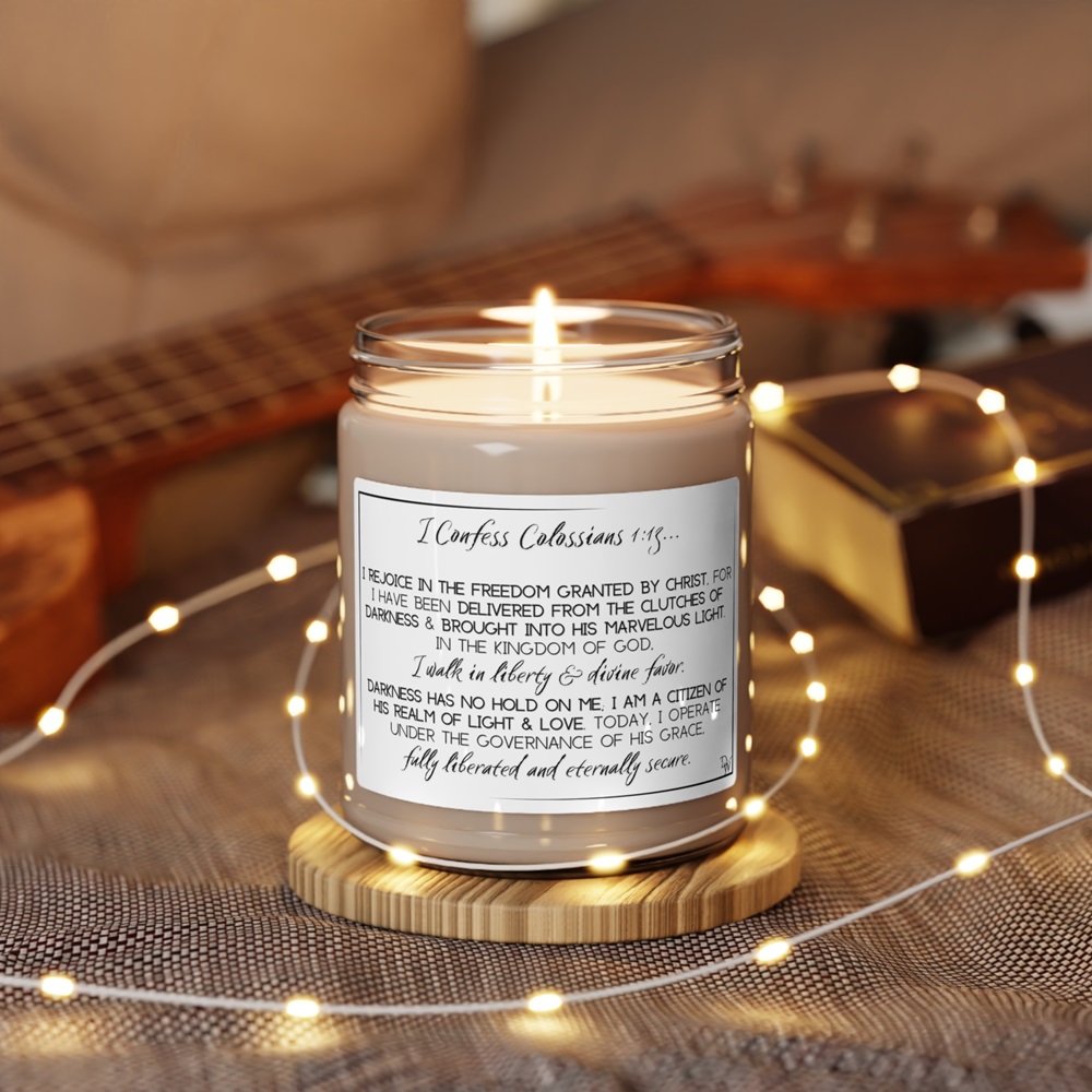 scripture candle